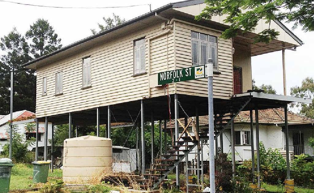 A Goodna home. A Goodna home.