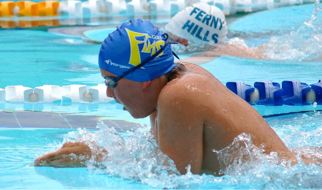 Ajay Toffoli in action at Pelican Waters. Ajay Toffoli in action at Pelican Waters.