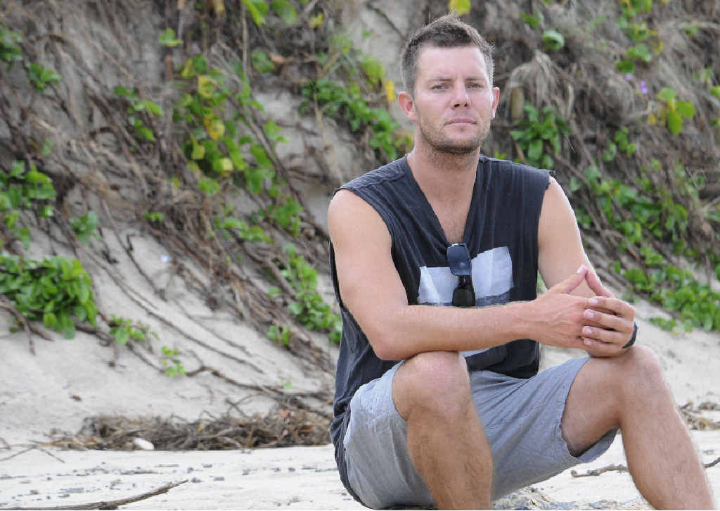 Jock Barnes, pictured after rescuing three Korean nationals from drowning at Ballina in 2012. Jock Barnes, pictured after rescuing three Korean nationals from drowning at Ballina in 2012.