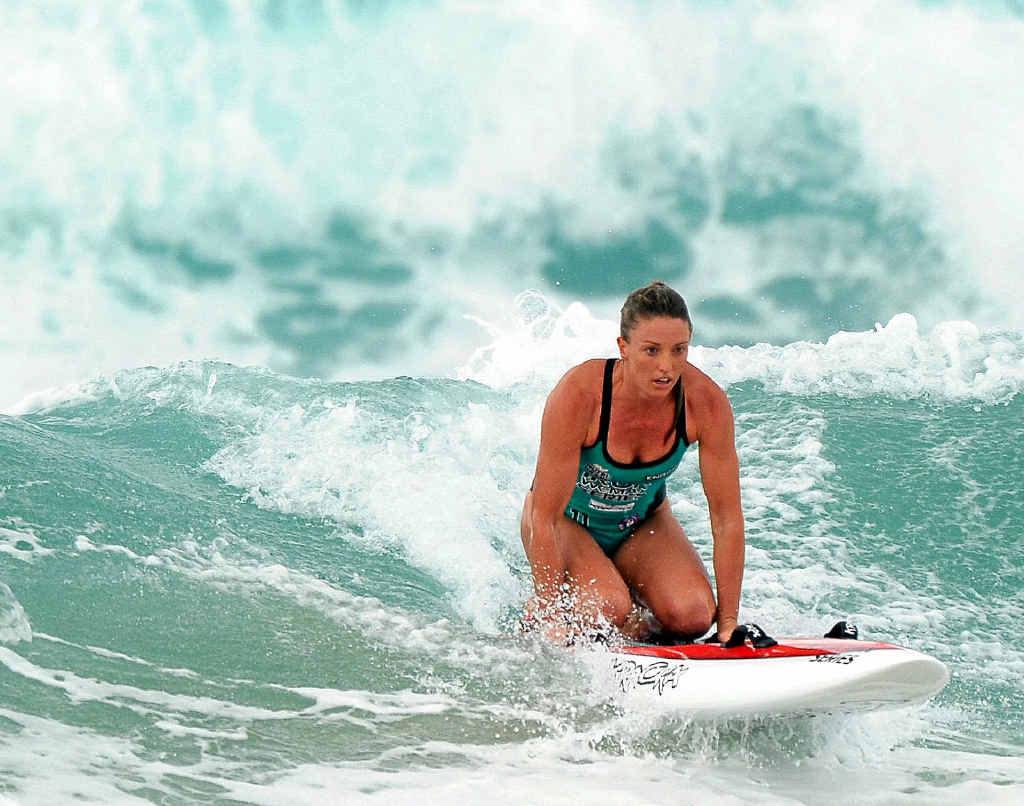 ormer local Alyce Bennett finished third in the IronWoman Series race at Newcastle on Sunday. ormer local Alyce Bennett finished third in the IronWoman Series race at Newcastle on Sunday.