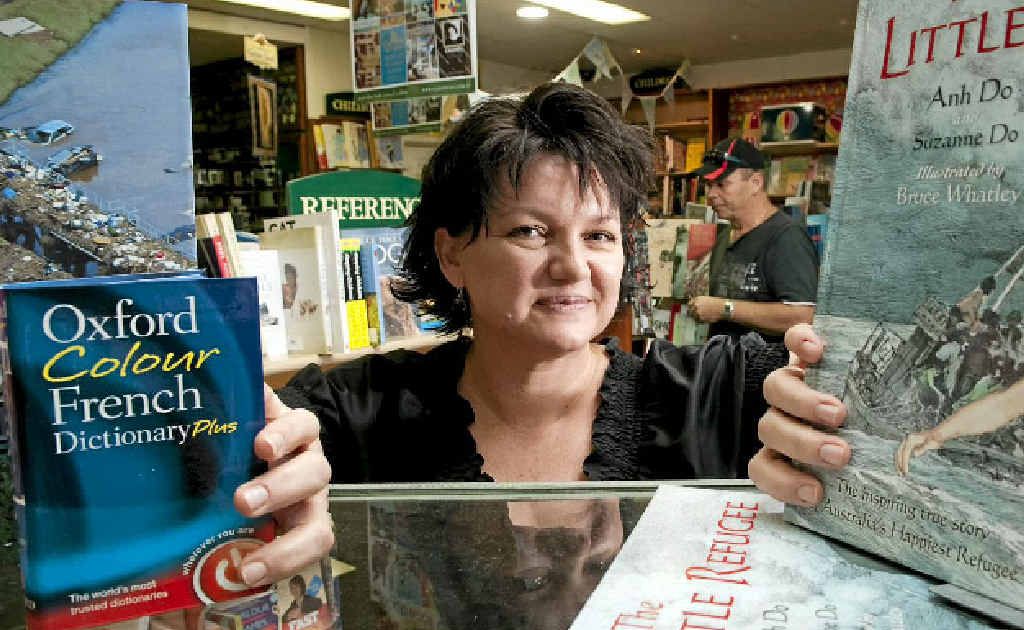 Mary Ryan’s Bookshop owner Leanne Grundon believes traditional books will remain popular despite the rising popularity of ebooks. Mary Ryan’s Bookshop owner Leanne Grundon believes traditional books will remain popular despite the rising popularity of ebooks.