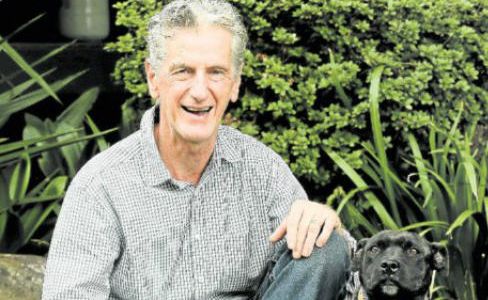 Good Decision: Peter van Lieshout, the developer-husband of Cr Joan Lieshout, with his dog, Sally, spoke out against the ban on dogs in Kings Forest. Good Decision: Peter van Lieshout, the developer-husband of Cr Joan Lieshout, with his dog, Sally, spoke out against the ban on dogs in Kings Forest.