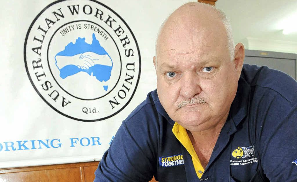 Australian Workers’ Union Central District secretary Keith Ballin expresses his anger over employees of SP Exports and contractors not being paid their wages. Australian Workers’ Union Central District secretary Keith Ballin expresses his anger over employees of SP Exports and contractors not being paid their wages.