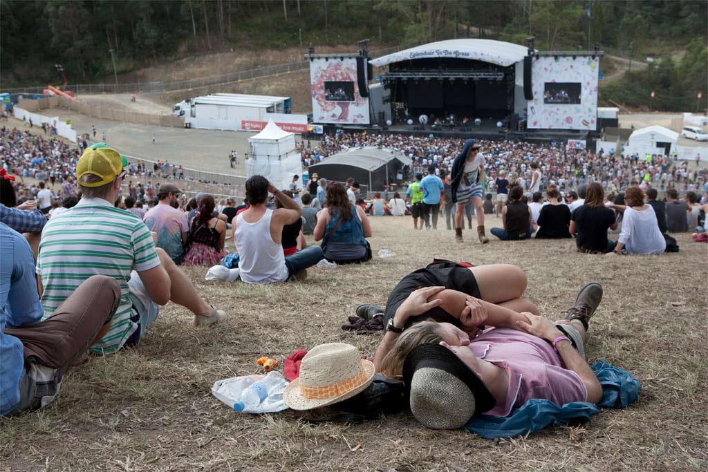 Splendour In The Grass has been held at Woodfordia for the past two years. Splendour In The Grass has been held at Woodfordia for the past two years.