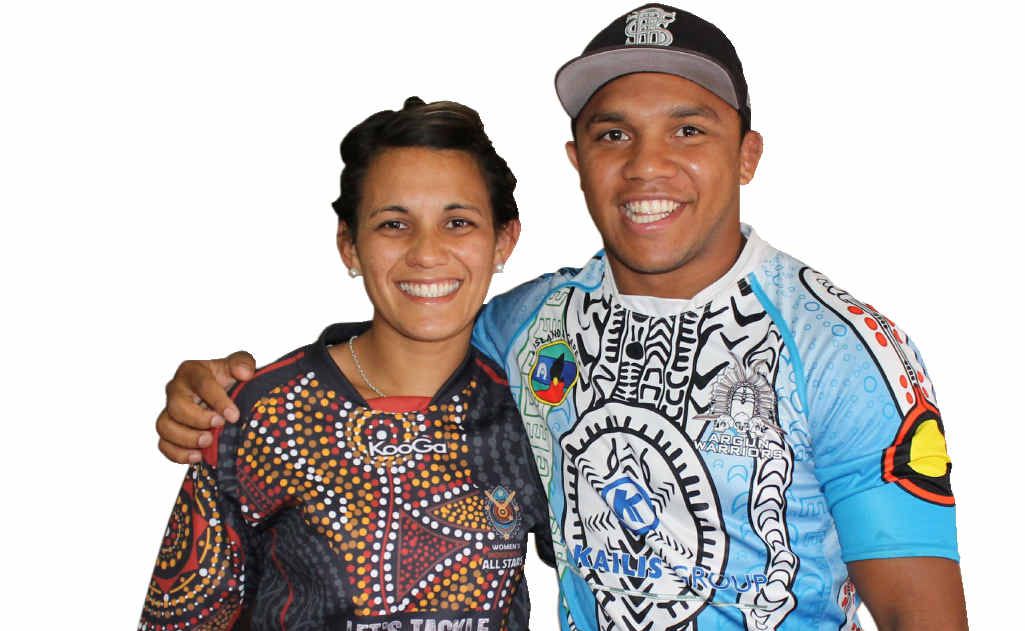 Naomi Bobongie and brother Travis Waddell continue to make headway in rugby league in Australia. Naomi Bobongie and brother Travis Waddell continue to make headway in rugby league in Australia.