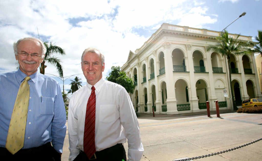 Andrew Palmer and Gerard Houlihan of Rees R & Sydney Jones outside its historic location on Quay Street as they prepare to move to a new loaction after a memorable 36 years. Andrew Palmer and Gerard Houlihan of Rees R & Sydney Jones outside its historic location on Quay Street as they prepare to move to a new loaction after a memorable 36 years.