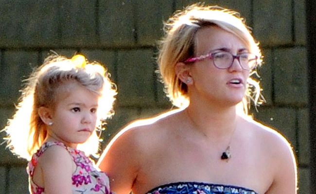 Jamie Lynn Spears with daughter Maddie Jamie Lynn Spears with daughter Maddie