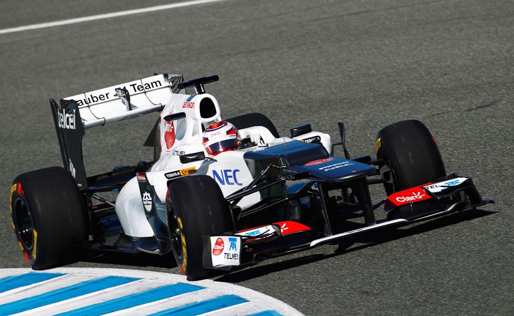 Sauber's C31. Sauber's C31.