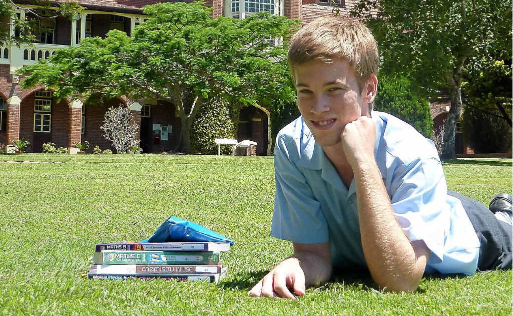 Ballina boy Rhys Davis among the Ballina boy Rhys Davis among the