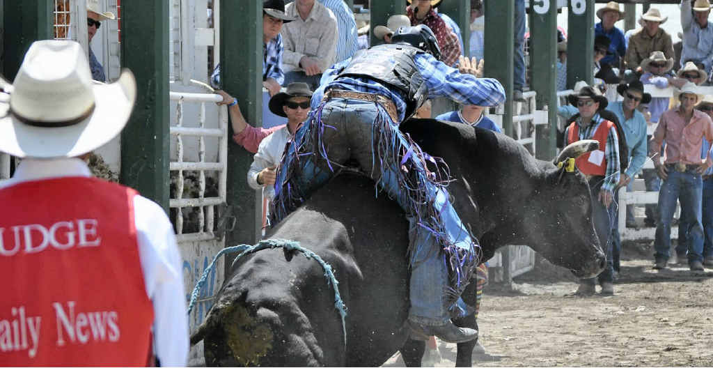 Warwick Rodeo champion David Kennedy, of Kyogle, will compete at Allora tonight. Warwick Rodeo champion David Kennedy, of Kyogle, will compete at Allora tonight.