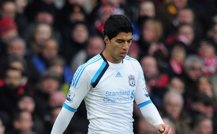 Liverpool's Luis Suarez. Liverpool's Luis Suarez.