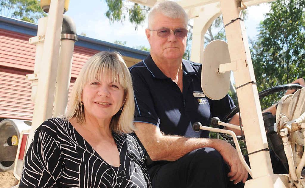 Jo and Gerry Tempelman will spend Valentine’s Day together at work. They have both worked in the transport industry and now work at Wide Bay TAFE, Gympie. Jo and Gerry Tempelman will spend Valentine’s Day together at work. They have both worked in the transport industry and now work at Wide Bay TAFE, Gympie.
