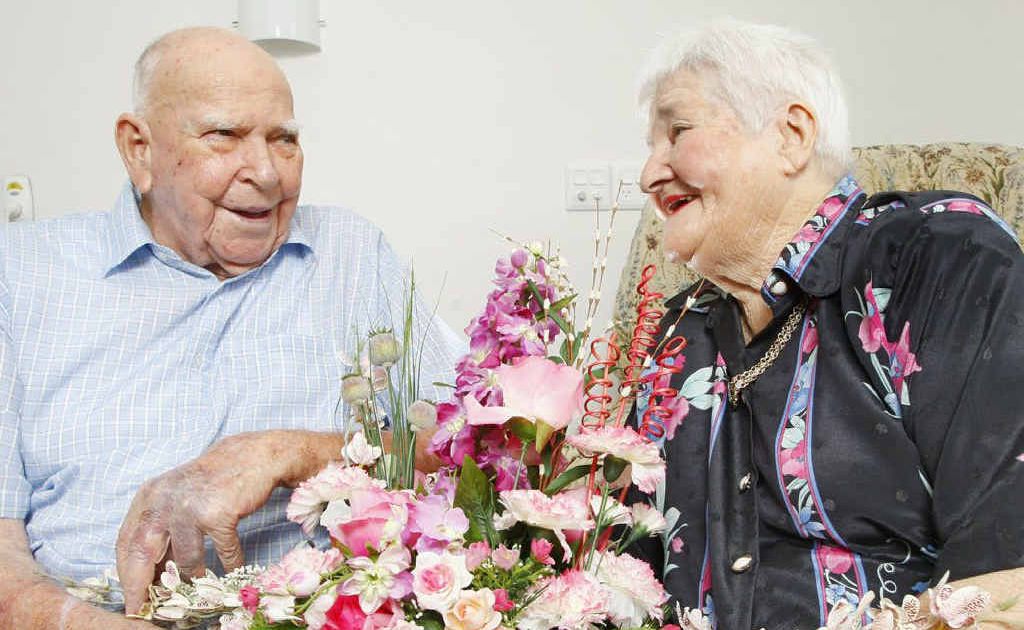 Mervin and Betty Boughen have been married 65 years and still find time for romance. Mervin and Betty Boughen have been married 65 years and still find time for romance.