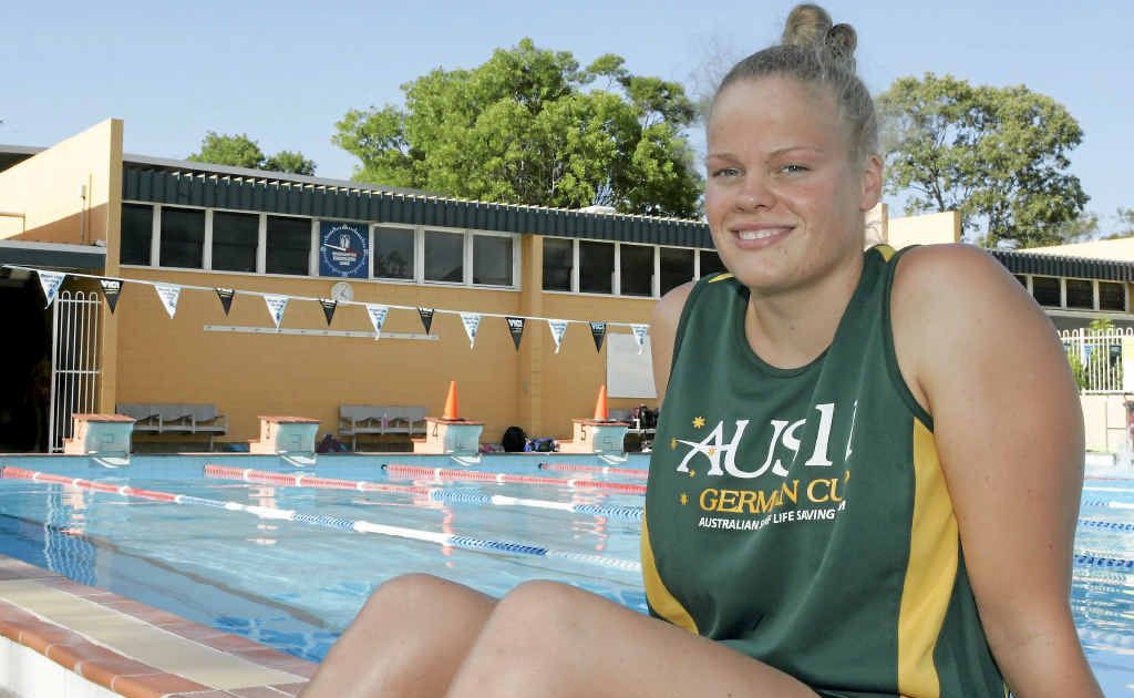 Former Rockhampton Grammar Student Miranda Bell came second overall at the German Pool Rescue Cup. Former Rockhampton Grammar Student Miranda Bell came second overall at the German Pool Rescue Cup.