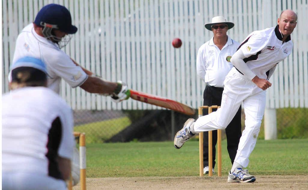 Colts paceman Chris Hughes took six wickets against Valleys. Colts paceman Chris Hughes took six wickets against Valleys.