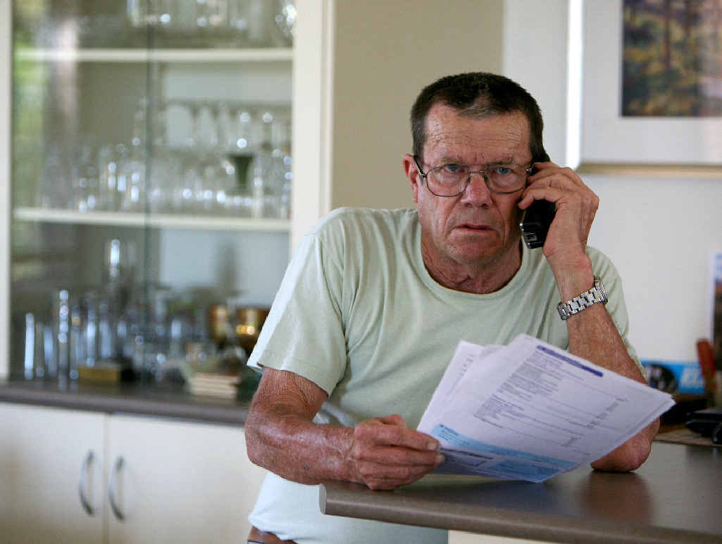 Harry Bichel smelt a rat when he received a spam phone call last week. The Sarina man wants to warn other Mackay residents to have their wits about them. Harry Bichel smelt a rat when he received a spam phone call last week. The Sarina man wants to warn other Mackay residents to have their wits about them.