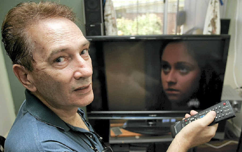 Emu Park’s Barry Maslen flicks through the channels on his television trying to find some actual programming instead of advertisements.