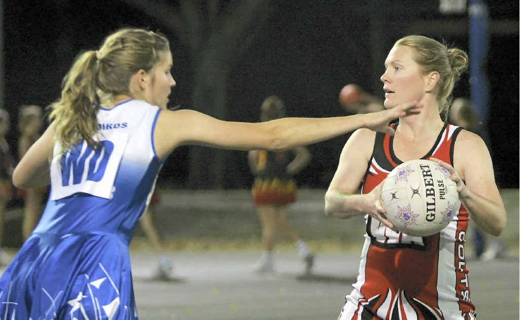 Shanita Smith and Mel Hayman compete for the ball in a fixture last season but this year they will both be in Colts colours. Shanita Smith and Mel Hayman compete for the ball in a fixture last season but this year they will both be in Colts colours.