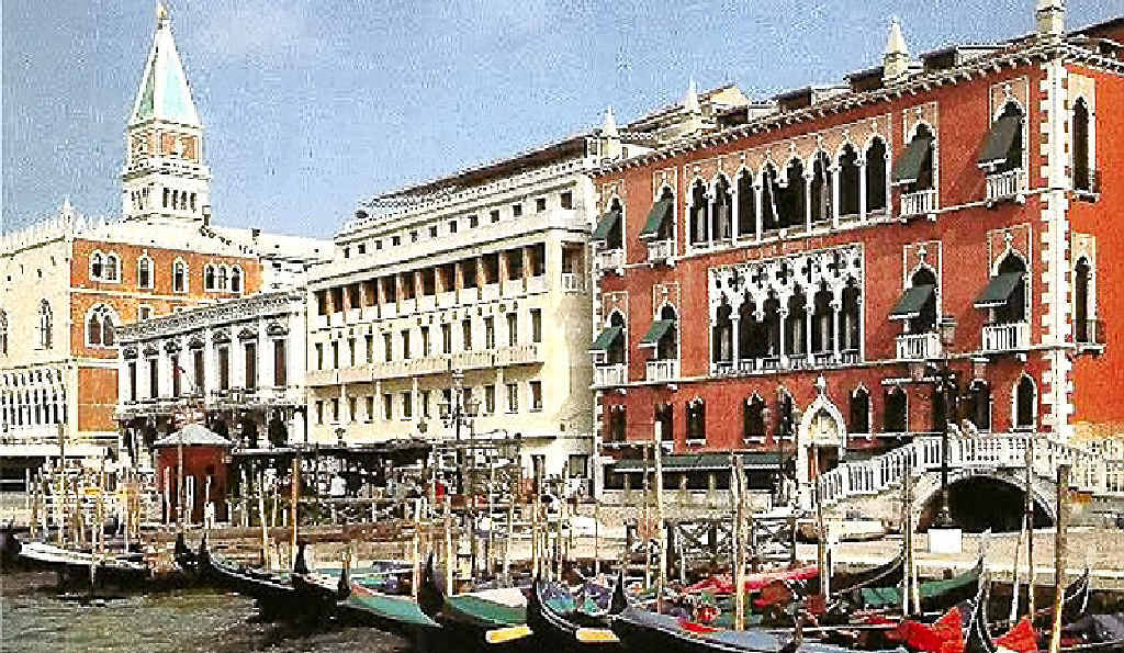 STEEPED IN HISTORY : The impressive exterior and setting of Venice’s Hotel Danieli. STEEPED IN HISTORY : The impressive exterior and setting of Venice’s Hotel Danieli.