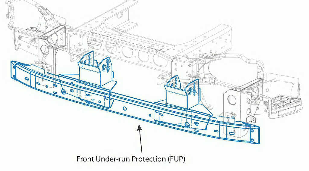 SAFETY MEASURE: Hino claims to be first light truck manufacturer to fit FUPS as standard. SAFETY MEASURE: Hino claims to be first light truck manufacturer to fit FUPS as standard.