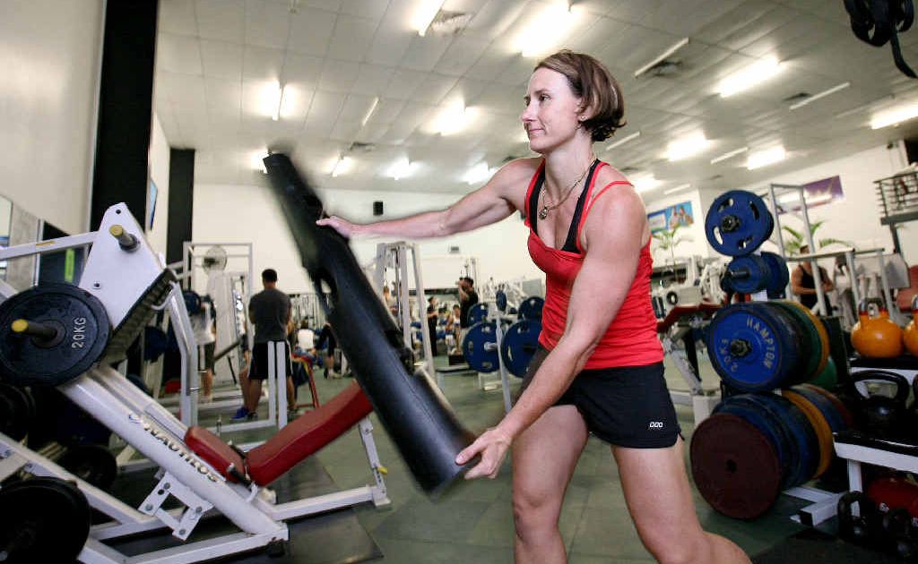 Shift worker Jenny Smith uses a Vipr Pole at City Fitness Health Club. Ms Smith said she would make use of the health club’s 24-hour gym, which is due to open in March. Shift worker Jenny Smith uses a Vipr Pole at City Fitness Health Club. Ms Smith said she would make use of the health club’s 24-hour gym, which is due to open in March.
