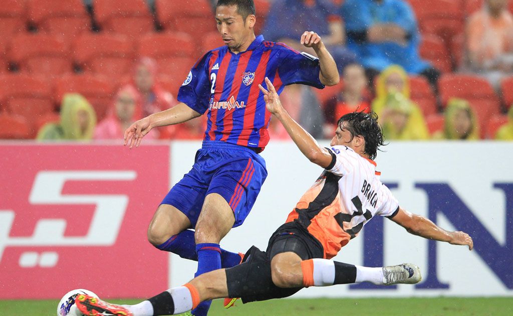 Brisbane roar fell 4-2 to FC Tokyo in the Japanese capital on Wednesday night. Brisbane roar fell 4-2 to FC Tokyo in the Japanese capital on Wednesday night.