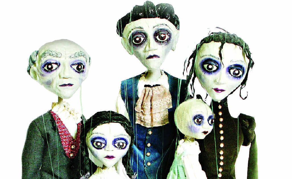 The children’s book and puppet show characters, The Grimstones. The children’s book and puppet show characters, The Grimstones.