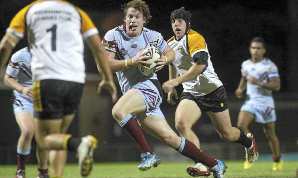 Newly-appointed CQ Capras captain Tim Glasby impressed on and off the field during the club’s pre-season trials. Newly-appointed CQ Capras captain Tim Glasby impressed on and off the field during the club’s pre-season trials.