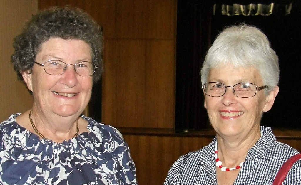 Ann Balmain and Helen Smith were among the many that attend the Allora Medical Support Group Community Update at the Allora Community Hall last Wednesday evening. Ann Balmain and Helen Smith were among the many that attend the Allora Medical Support Group Community Update at the Allora Community Hall last Wednesday evening.