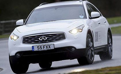 Nissan's Infiniti range could soon feature a camera in the place of the interior rear-view mirror. Nissan's Infiniti range could soon feature a camera in the place of the interior rear-view mirror.