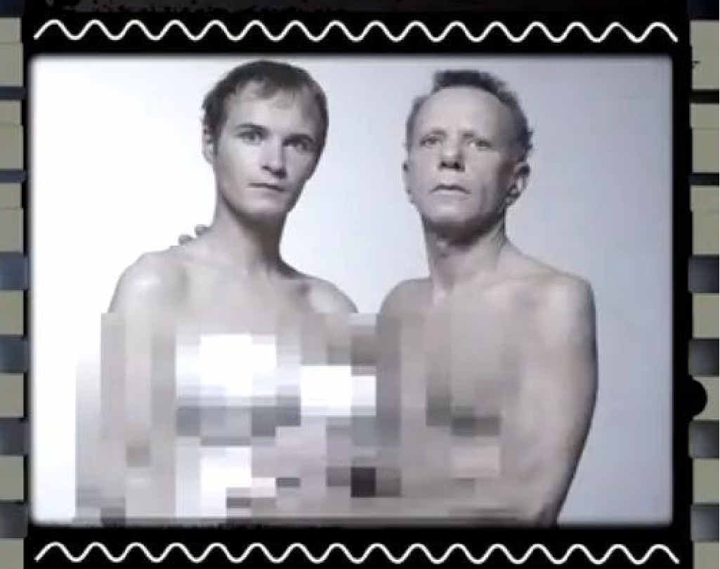 A shot from Katter’s Australian Party’s advertisement about Campbell Newman’s support of gay marriage. A shot from Katter’s Australian Party’s advertisement about Campbell Newman’s support of gay marriage.