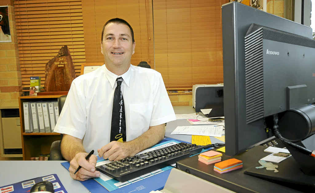 Byron Bay High School principal Peter King said he hoped the policy reduced bureaucracy. Byron Bay High School principal Peter King said he hoped the policy reduced bureaucracy.
