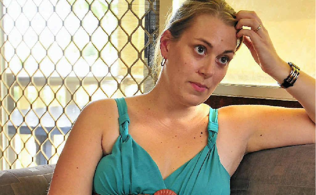 Alana Kenzler is not happy with the Gladstone Hospital. Alana Kenzler is not happy with the Gladstone Hospital.