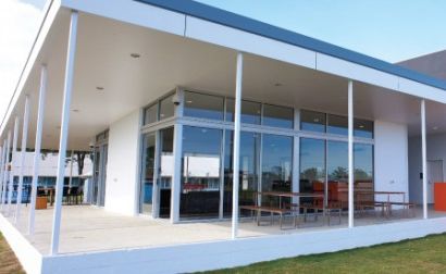 Three storey student accommodation building at CQU Mackay campus Three storey student accommodation building at CQU Mackay campus