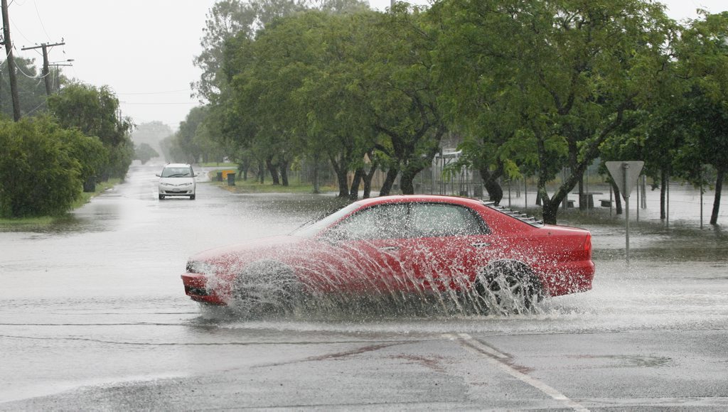 Flash flooding is affecting roads south of Rockhampton. Flash flooding is affecting roads south of Rockhampton.