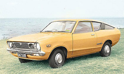An old favourite, the Datsun 120Y. An old favourite, the Datsun 120Y.