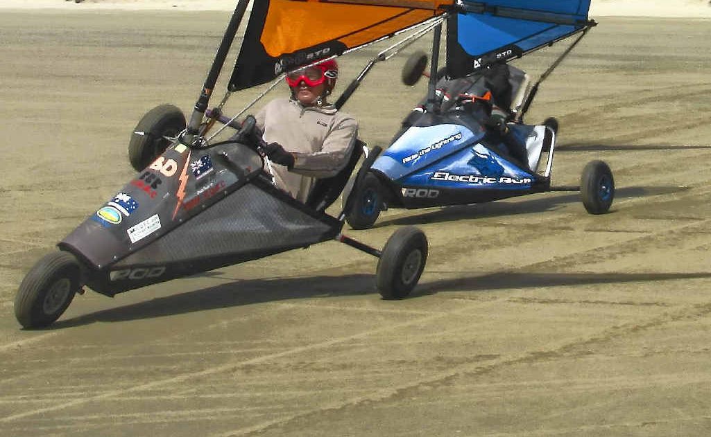 Mackay’s Barak Dekel will compete at the World Blokart Championships in California. Mackay’s Barak Dekel will compete at the World Blokart Championships in California.