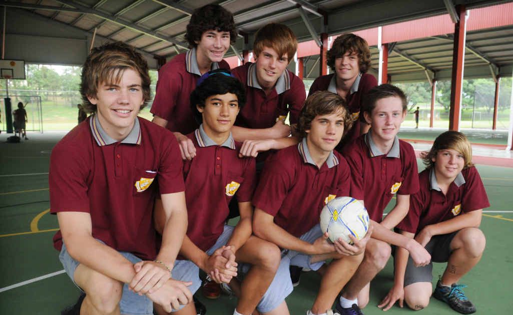 Daniel Robinson, Mitch Davis, Connor Jocumsen, Josh Truda, Billy Bayldon, Andrew Petrie, Ethan Boreham and Brad Morsch are off to play in the futsal final today. Daniel Robinson, Mitch Davis, Connor Jocumsen, Josh Truda, Billy Bayldon, Andrew Petrie, Ethan Boreham and Brad Morsch are off to play in the futsal final today.
