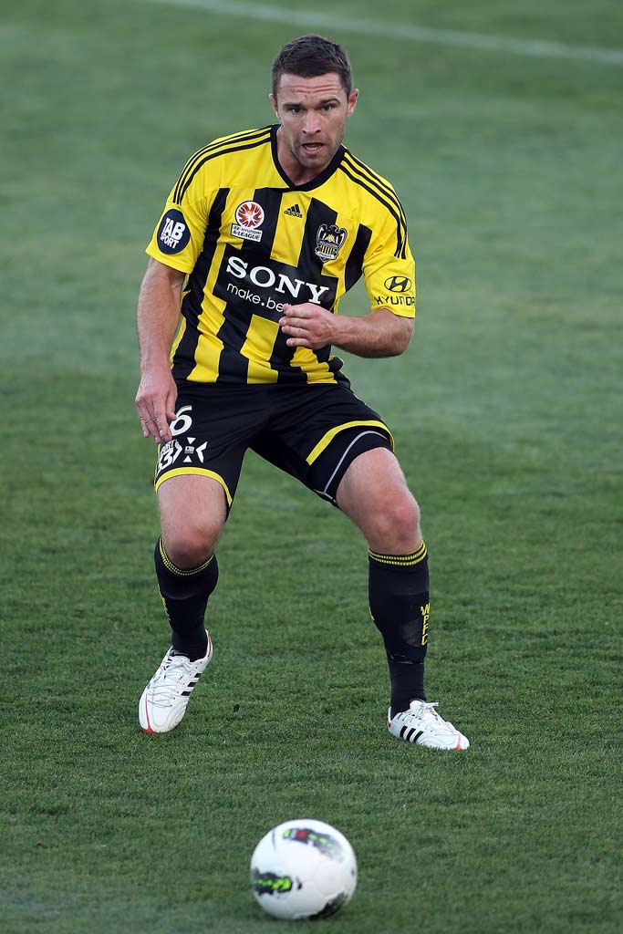 Wellington Phoenix's Tim Brown. Wellington Phoenix's Tim Brown.