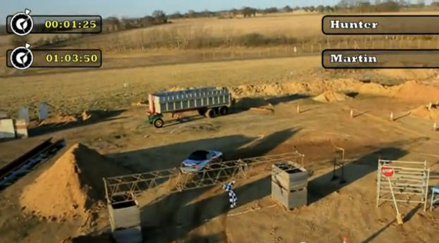 AN automotive engineer and a mobile phone game developer have created a full-sized remote racing car. AN automotive engineer and a mobile phone game developer have created a full-sized remote racing car.