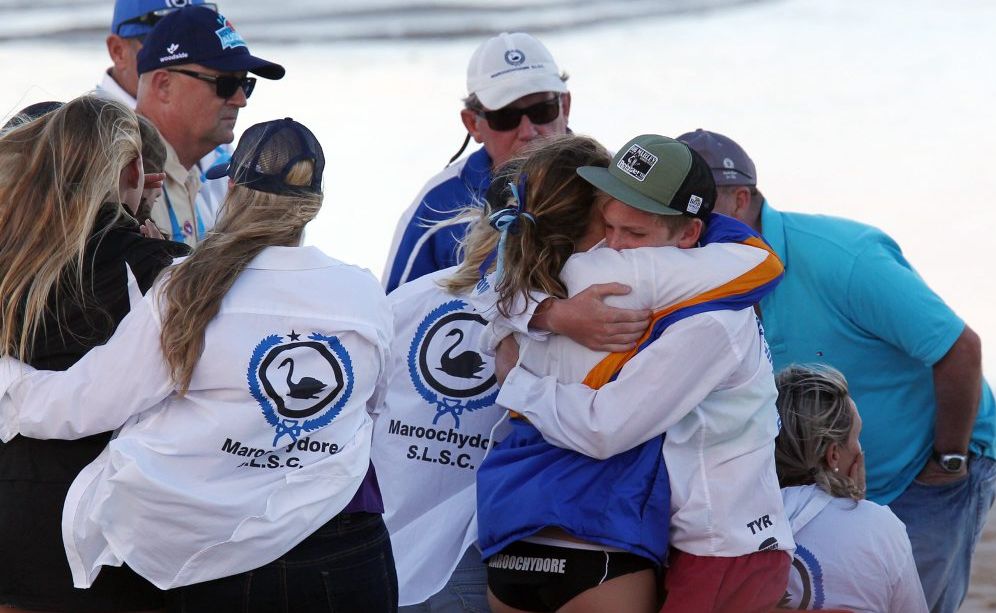 Maroochydore Surf Lifesaving Club members have been united in their grief after the tragic death of Matt Barclay at Kurrawa on the Gold Coast. Maroochydore Surf Lifesaving Club members have been united in their grief after the tragic death of Matt Barclay at Kurrawa on the Gold Coast.