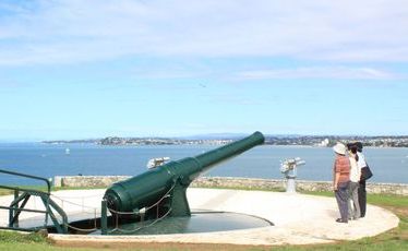 North Head's disappearing gun could be in for a makeover.
North Head's disappearing gun could be in for a makeover.