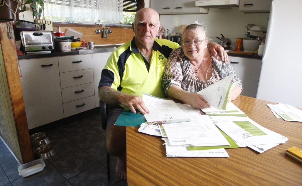 Matthew and Helga Cashen have had to cancel their funeral insurance because they can no longer afford the premiums. They've invested $17,000 over 11 years and now it's for nothing. The couple took out the insurance after Matthew had to cash in his long service leave to pay for his two sons' funerals 11 years ago after they died rock fishing. Matthew and Helga Cashen have had to cancel their funeral insurance because they can no longer afford the premiums. They've invested $17,000 over 11 years and now it's for nothing. The couple took out the insurance after Matthew had to cash in his long service leave to pay for his two sons' funerals 11 years ago after they died rock fishing.