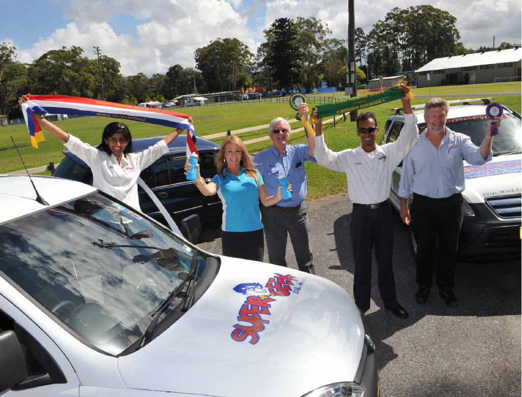 Home Show business owners, from left, Sara Rugbirand, Elaine McCluney, John Simpson, Kugan Gnanasegarn and Art Drayton.