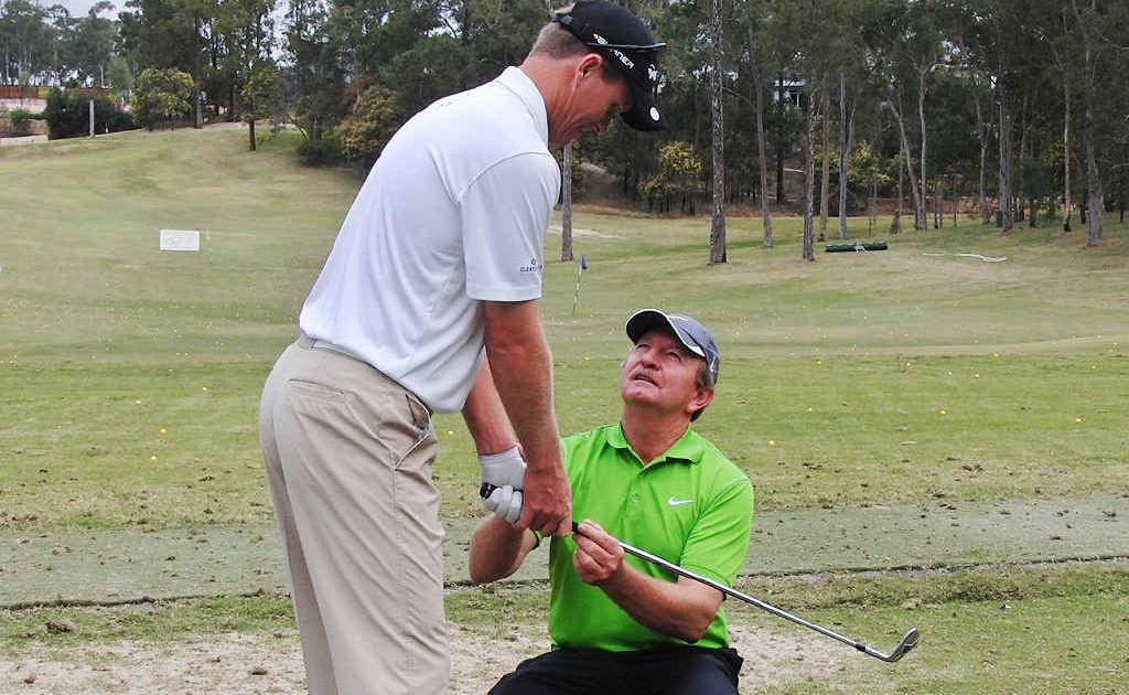 Brookwater Golf Course professional Ian Triggs is at Augusta and believes his star pupil John Senden can upset a quality field at the US Masters. Brookwater Golf Course professional Ian Triggs is at Augusta and believes his star pupil John Senden can upset a quality field at the US Masters.