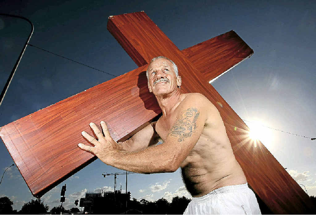 Tweed man's cross to bear