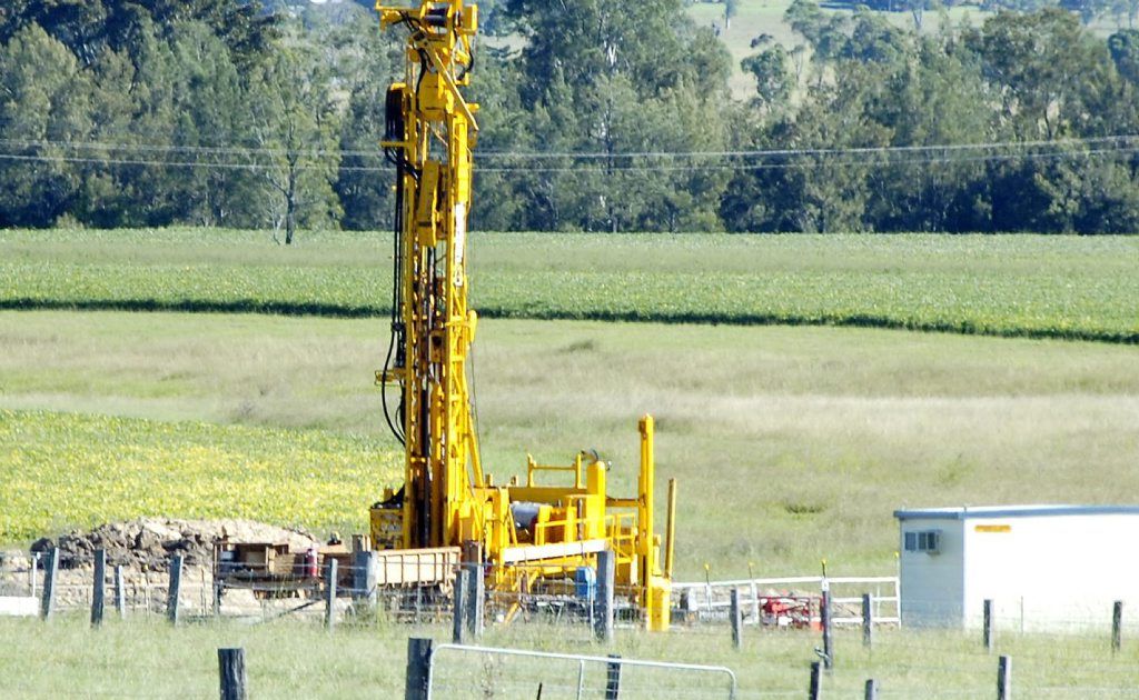 Coal seam gas well. Coal seam gas well.