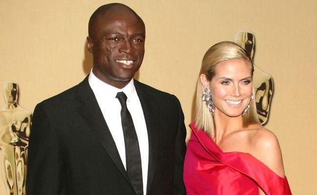 Heidi Klum and Seal