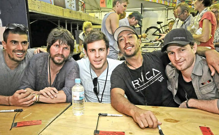 Tijuana Cartel band members Daniel Gonzales, Paul George, Joshua Sinclair, Regan Hoskins and Carey O’Sullivan. Tijuana Cartel band members Daniel Gonzales, Paul George, Joshua Sinclair, Regan Hoskins and Carey O’Sullivan.
