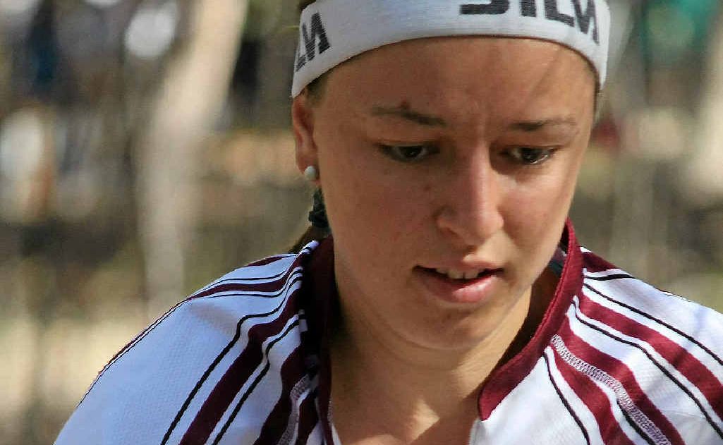 Warwick orienteer Lilian Burrill shows her style at Pratten in the Easter three-day carnival and is odds on to again make the Australian junior team. Warwick orienteer Lilian Burrill shows her style at Pratten in the Easter three-day carnival and is odds on to again make the Australian junior team.